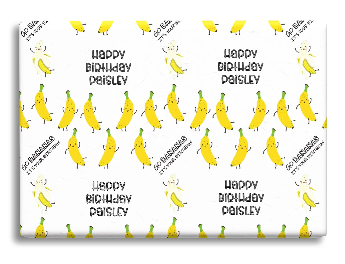 personalised wrapping paper