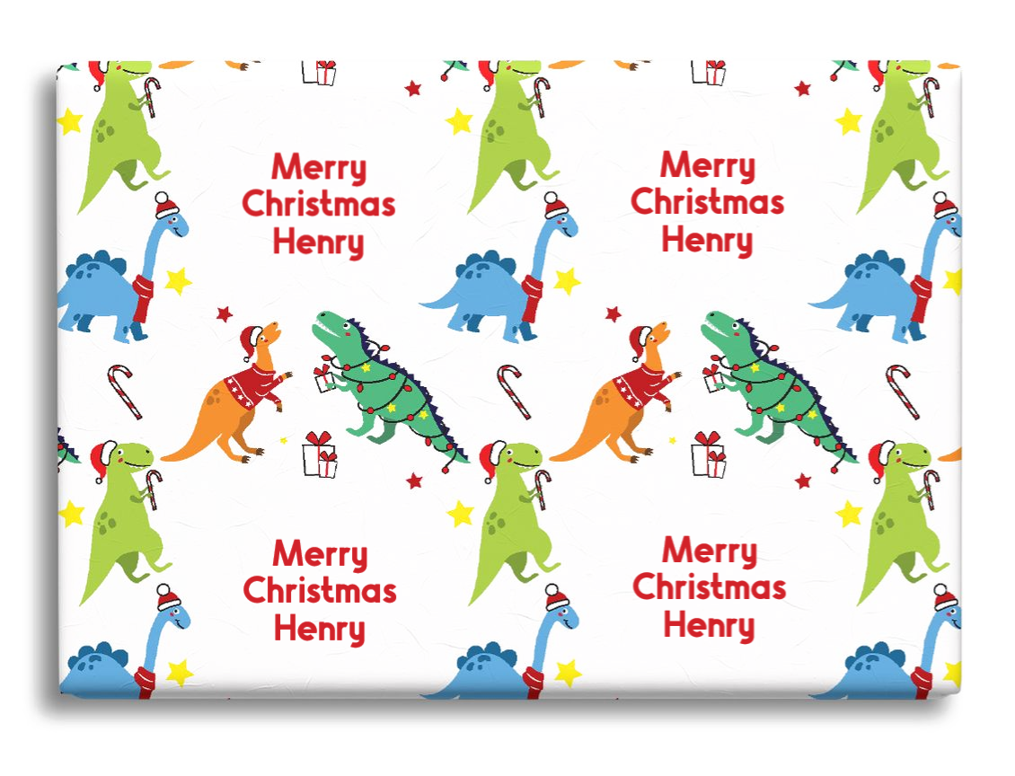 Dinosaurs at Christmas